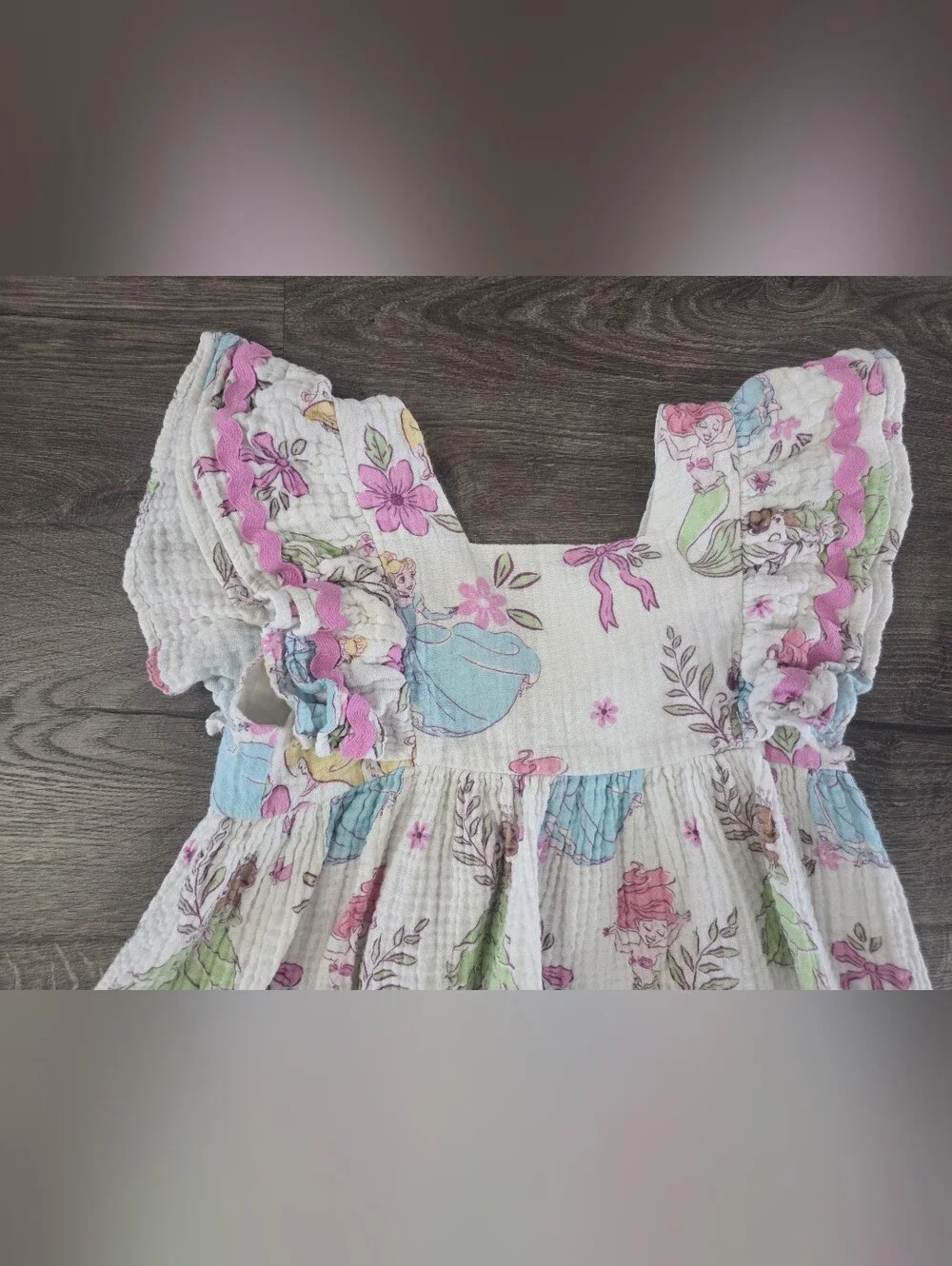 Girls Disney Princess Gauze Dress Size 4t